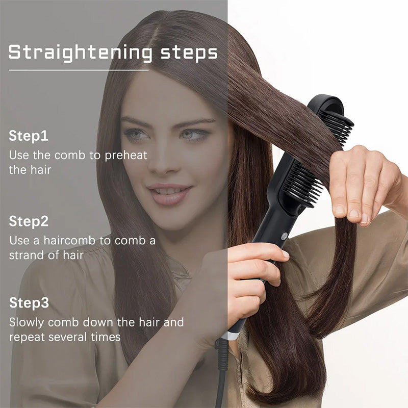 HOMEDGE™-Electric Hair Straightner Comb