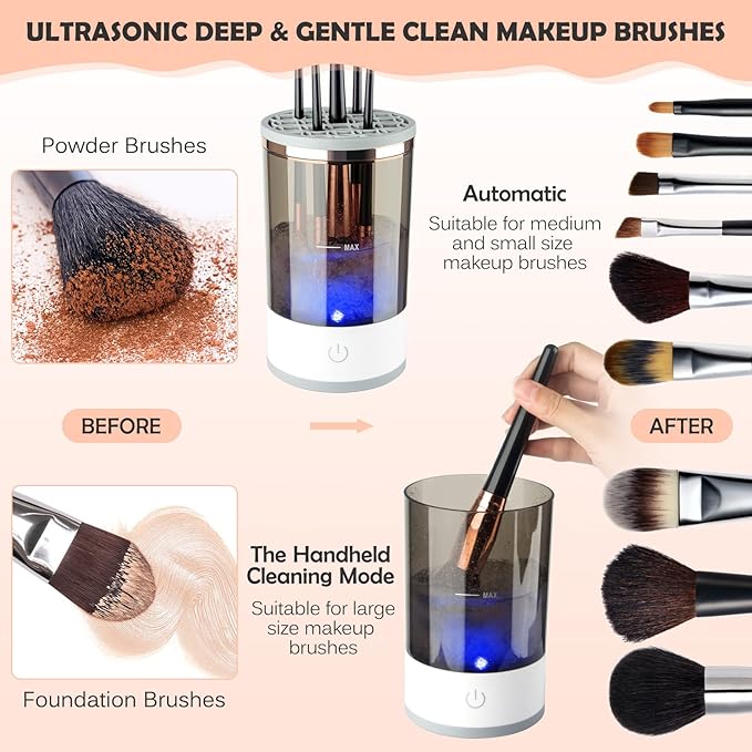 HOMEDGE™-Electric Makeup Brush Cleaner