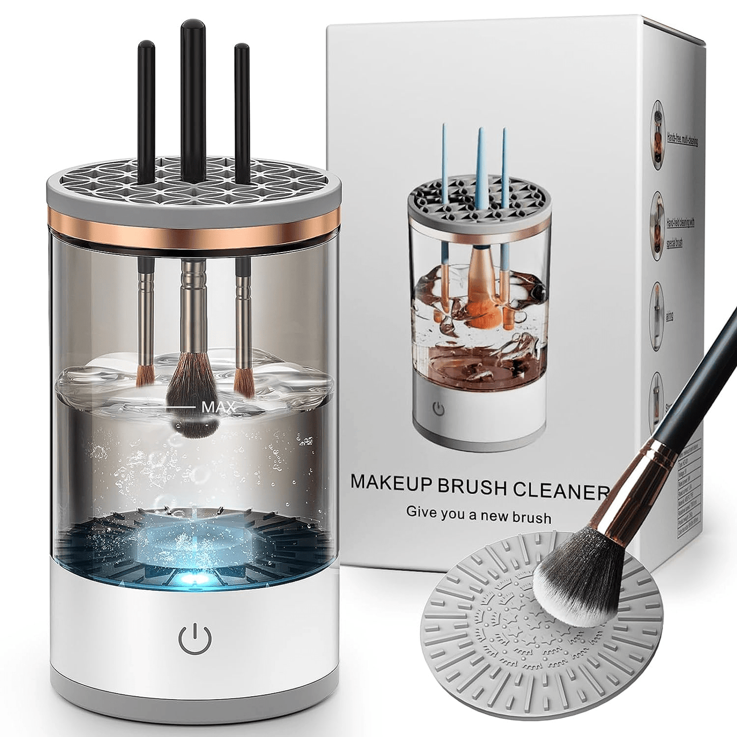 HOMEDGE™-Electric Makeup Brush Cleaner