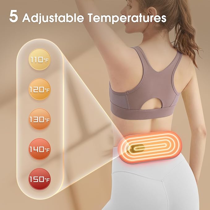 HOMEDGE™-Periods Pain Reliever With 5 Heat Levels