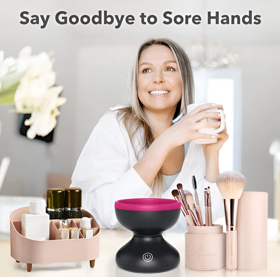 HOMEDGE™-Electric Makeup Brush Cleaner Ultra