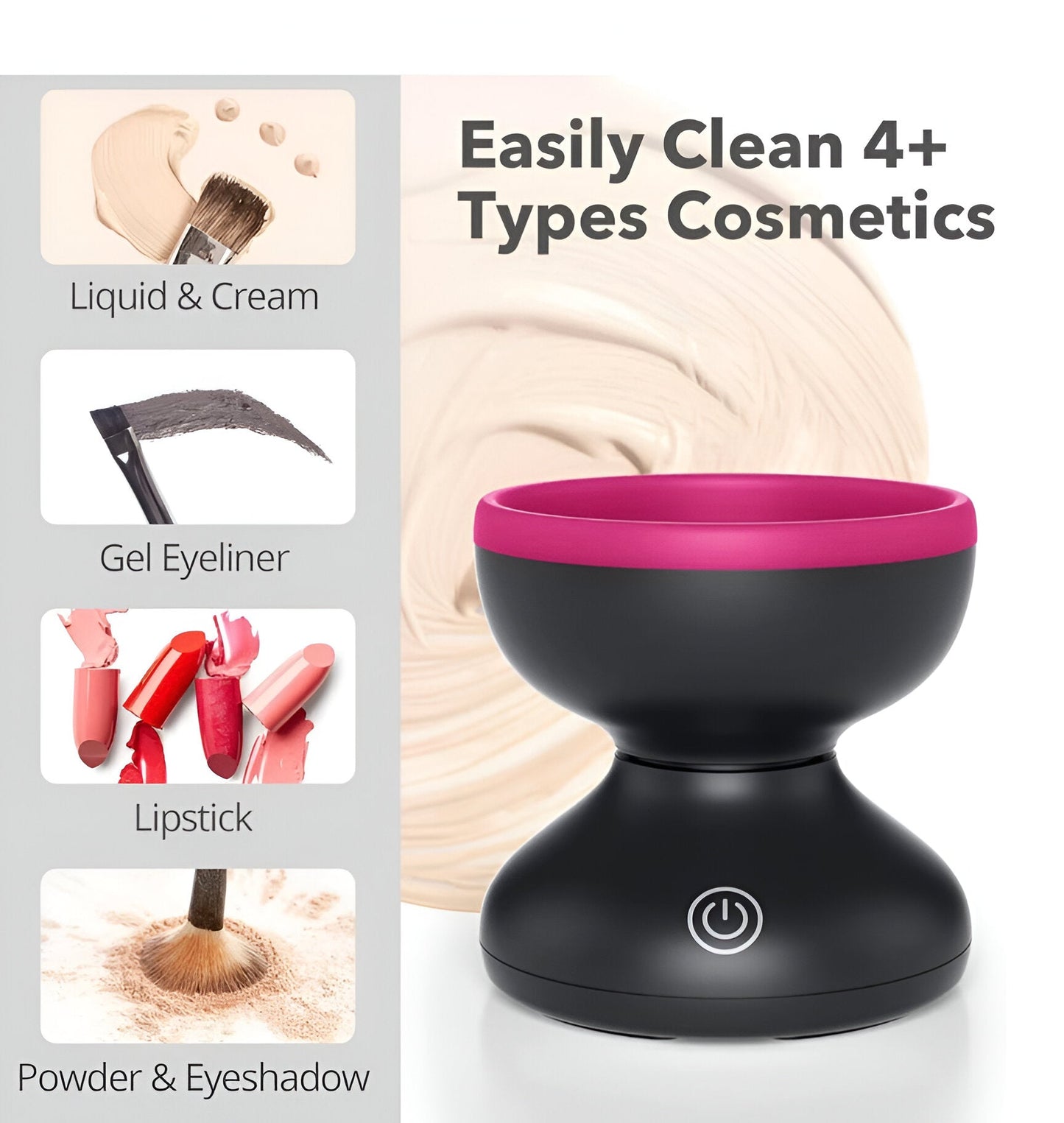 HOMEDGE™-Electric Makeup Brush Cleaner Ultra