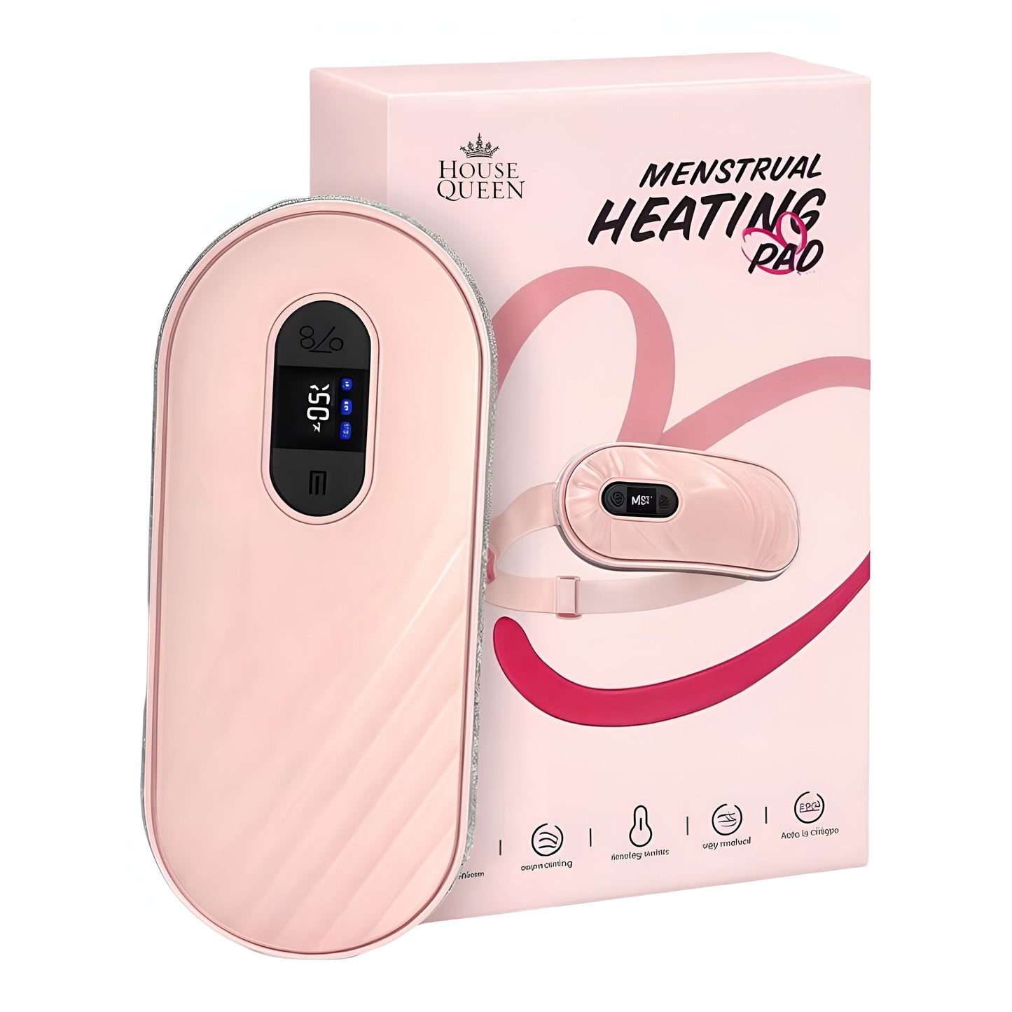 HOMEDGE™-Periods Pain Reliever With 5 Heat Levels